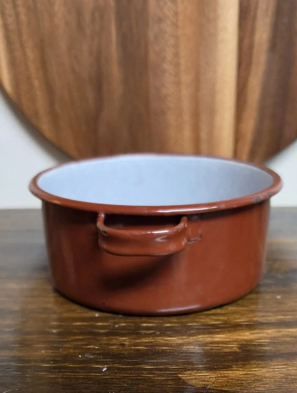 White and Brown Metal Cookware